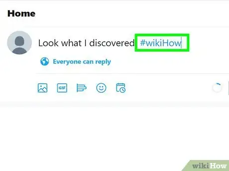 Image titled Use Hashtags With Twitter Step 8