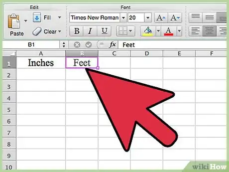 Image titled Convert Measurements Easily in Microsoft Excel Step 2