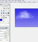 Create Clouds Using GIMP