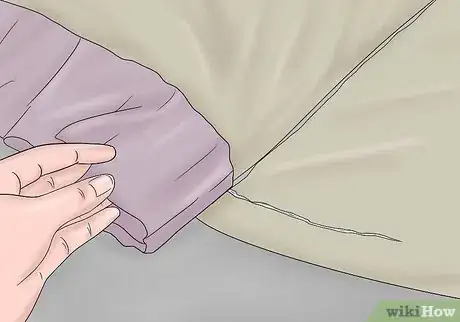 Image titled Make a No‐Sew Ruffled Tree Skirt Step 12