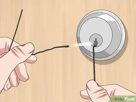 Image titled Open a Locked Door with a Bobby Pin Step 8