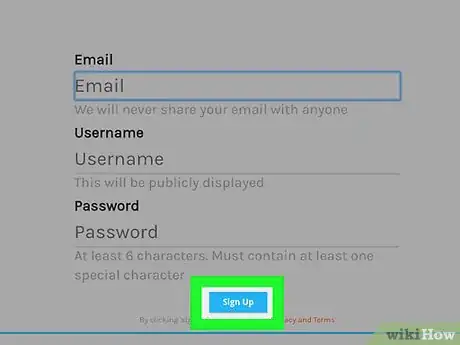 Image titled Create an Account on Casting Call Club Step 3