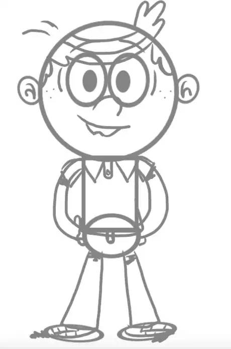 Image titled How to Draw Lincoln Loud from The Loud House Step 8.png