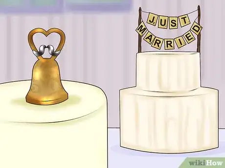 Image titled Decorate a Rustic Wedding Cake Step 9