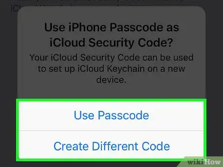 Image titled Change Your iCloud Keychain Security Code on an iPhone Step 15