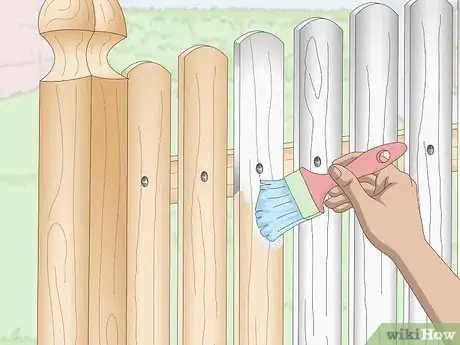 Image titled Paint a Wood Fence Step 12