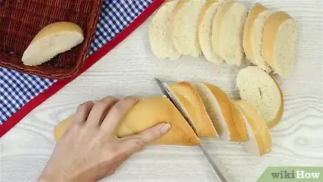 Image titled Make Pineapple Goat Cheese Crostini Step 2