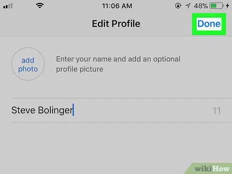 Image titled Activate WhatsApp on iPhone or iPad Step 8