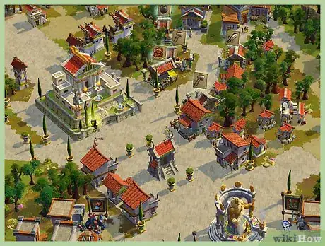 Image titled Garrison Villagers Inside the Town Center in Age of Empires Step 9