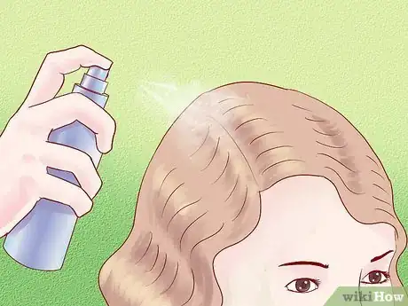 Image titled Style a 1930's Finger Wave Hairstyle Step 15