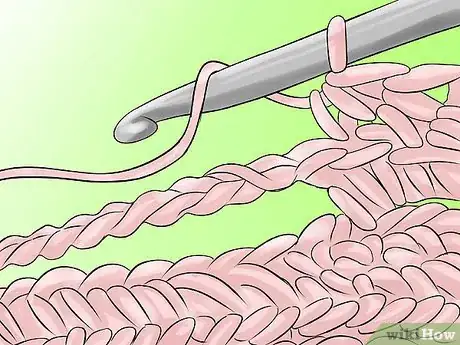 Image titled Crochet a Pink Ribbon Scarf Step 11