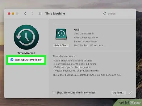 Image titled Use Time Machine on a Mac Step 5