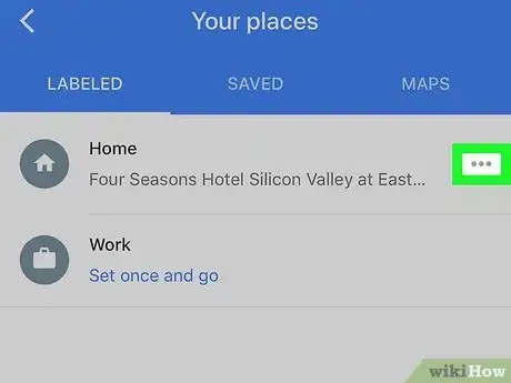 Image titled Change Your Home on Google Maps on iPhone or iPad Step 4
