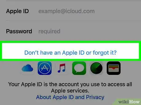 Image titled Create an Apple ID on an iPhone Step 3