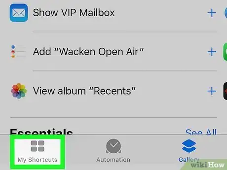 Image titled Use the Shortcuts App on iPhone or iPad Step 18