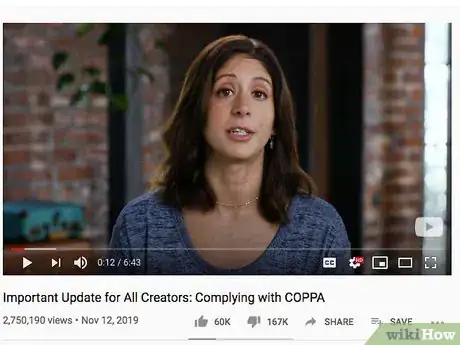 Image titled Comply with COPPA on YouTube Step 2