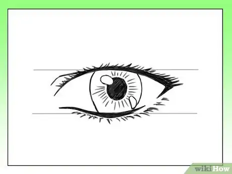 Image titled Draw a Realistic Manga Eye Step 8
