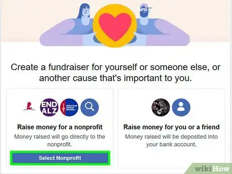 Image titled Start a Fundraiser on Facebook Step 4