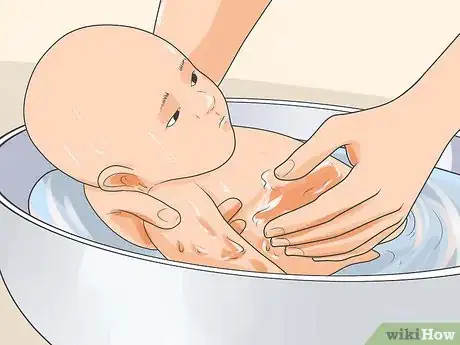 Image titled Bathe a Newborn Step 6
