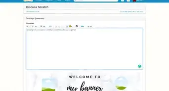 Make a Signature in the Scratch Forums
