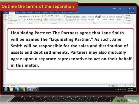 Image titled Write a Business Separation Agreement Step 6