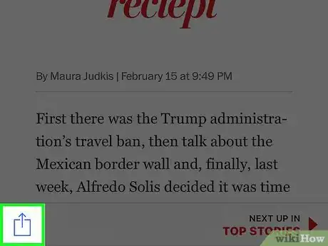 Image titled Share News Stories from Your iPhone Step 3