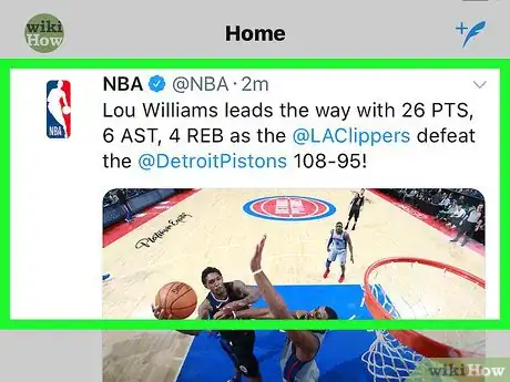 Image titled Share Tweets on Facebook on iPhone or iPad Step 2