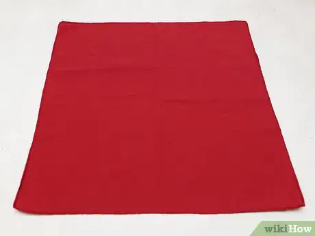 Image titled Fold a Napkin for a Napkin Ring Step 1