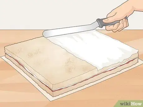 Image titled Make a Layered Fondant Iced Petit Four Cake Step 14