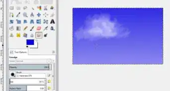 Create Clouds Using GIMP