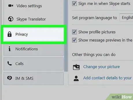 Image titled View Blocked Skype Contacts on PC or Mac Step 4