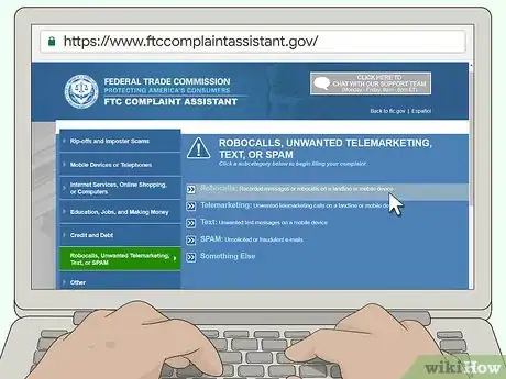Image titled Report a Telemarketer Step 2