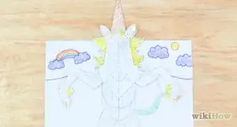 Make a Unicorn Pop up Card (Robert Sabuda Method)