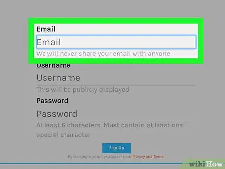 Image titled Create an Account on Casting Call Club Step 2