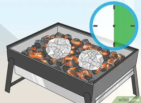 Image titled Bake a Cake Inside a Hollowed Orange over a Campfire Step 11