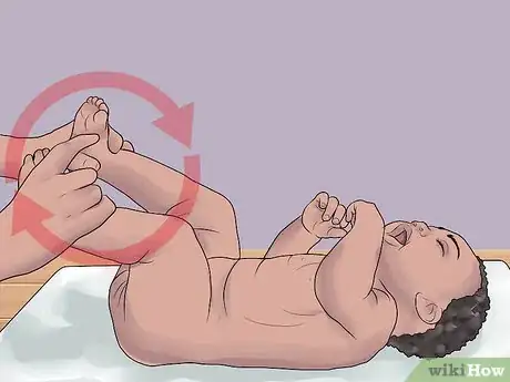 Image titled Calm a Gassy Newborn Step 5