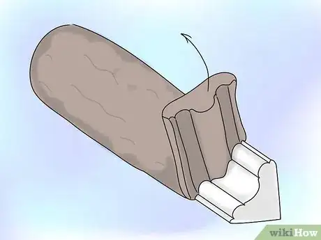 Image titled Make Crown Molding from Plaster of Paris Step 2