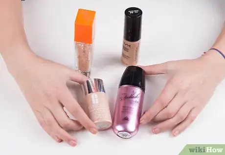Image titled Cover Vitiligo Patches with Makeup Step 1