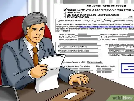 Image titled Calculate Allowable Disposable Income for a Child Support Withholding Order Step 1