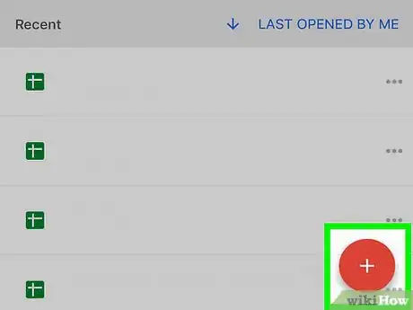 Image titled Make a Table on Google Sheets on iPhone or iPad Step 2