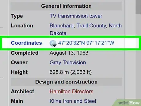Image titled Get to a Google Maps Location Through a Wikipedia Geohack Step 2
