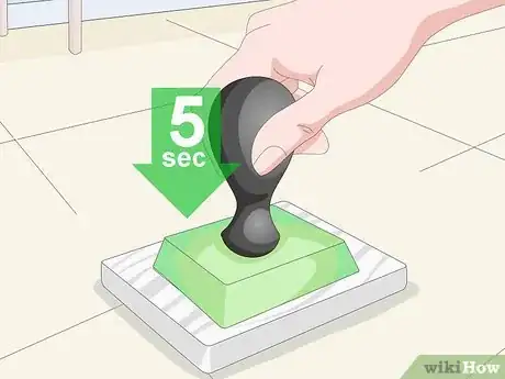 Image titled Make Ink Stamped Coasters Step 13