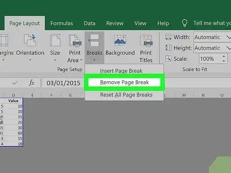 Image titled Adjust Page Breaks in Excel Step 11