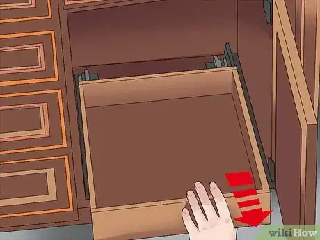 Image titled Install Sliding Shelves in Kitchen Cabinets Step 12