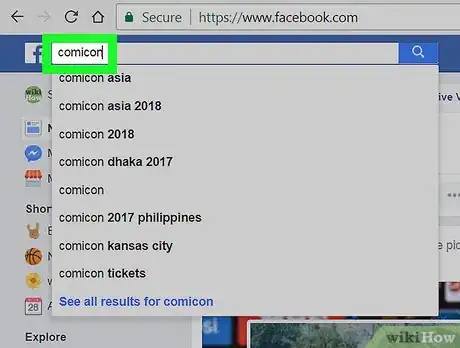 Image titled Search Facebook Step 3