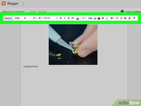 Image titled Embed a YouTube Video in a Blogger Blog Step 12