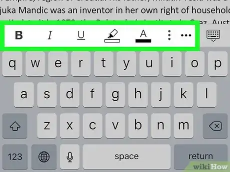 Image titled Edit a Document on iPhone Step 3