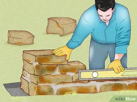 Image titled Construct a Sandstone Wall Step 15