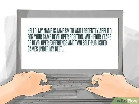 Image titled Follow Up on a Job Application Step 4