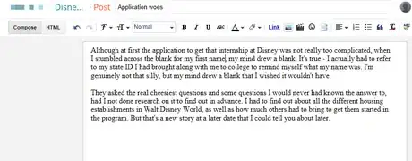 Image titled Write a Disney College Program Blog Part 2 Step 2.png
